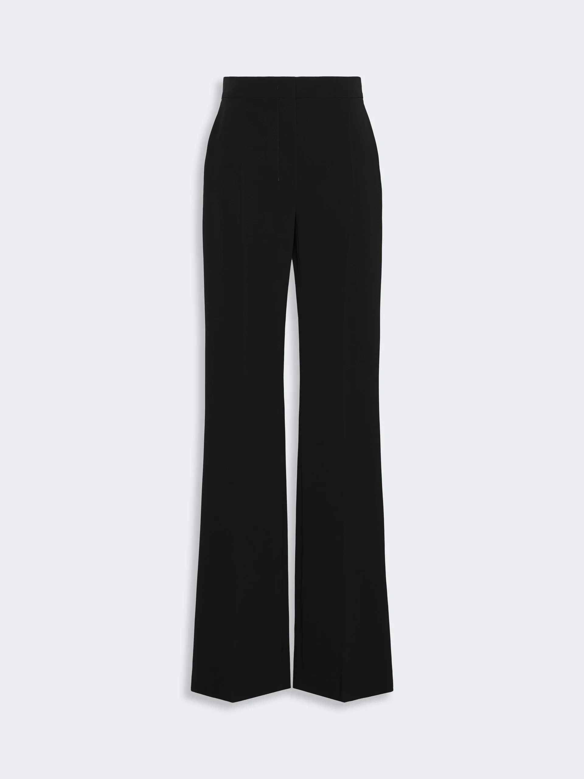 ELISEO Tuxedo-style cady trousers - BLACK - 1