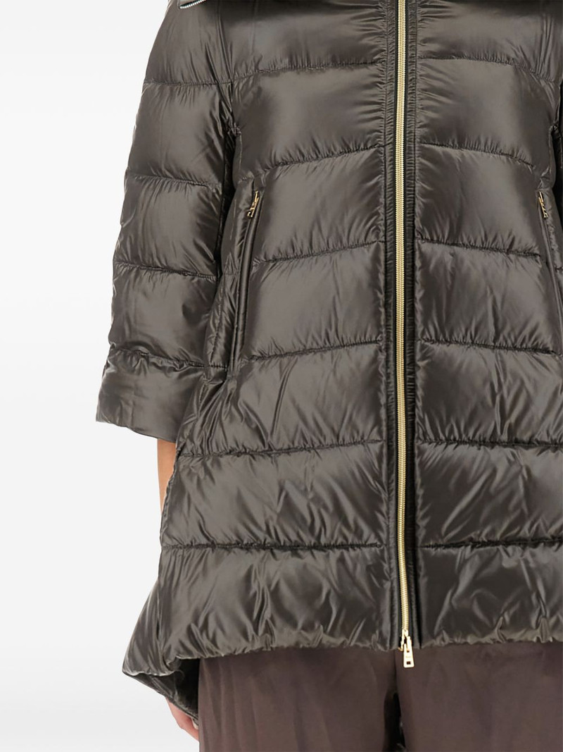 Herno Cleofe zip-up quilted coat outlook