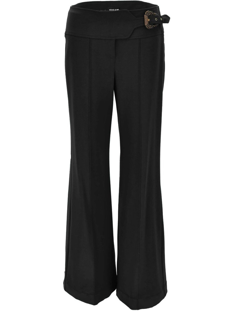 belted flared trousers 1