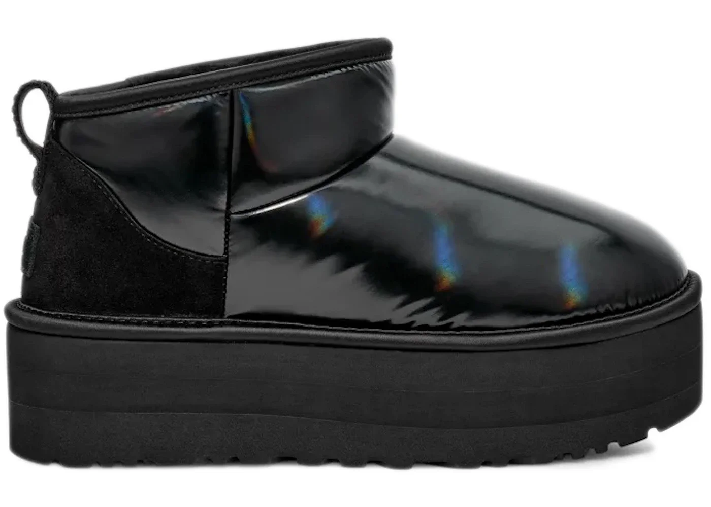 UGG Ultra Mini Platform Hi Shine Boot Black (Women's) - 1
