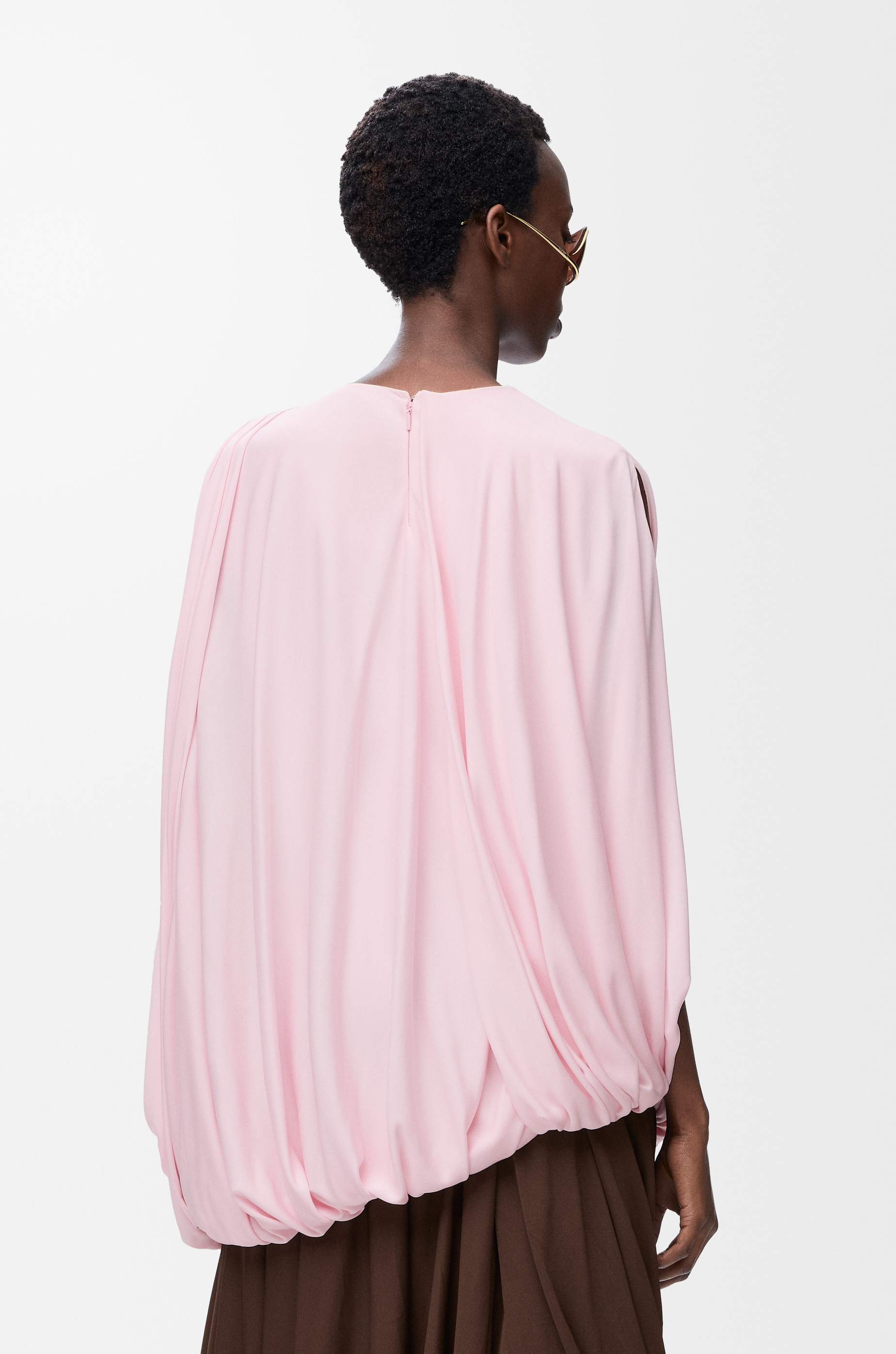 Draped top in viscose - 4