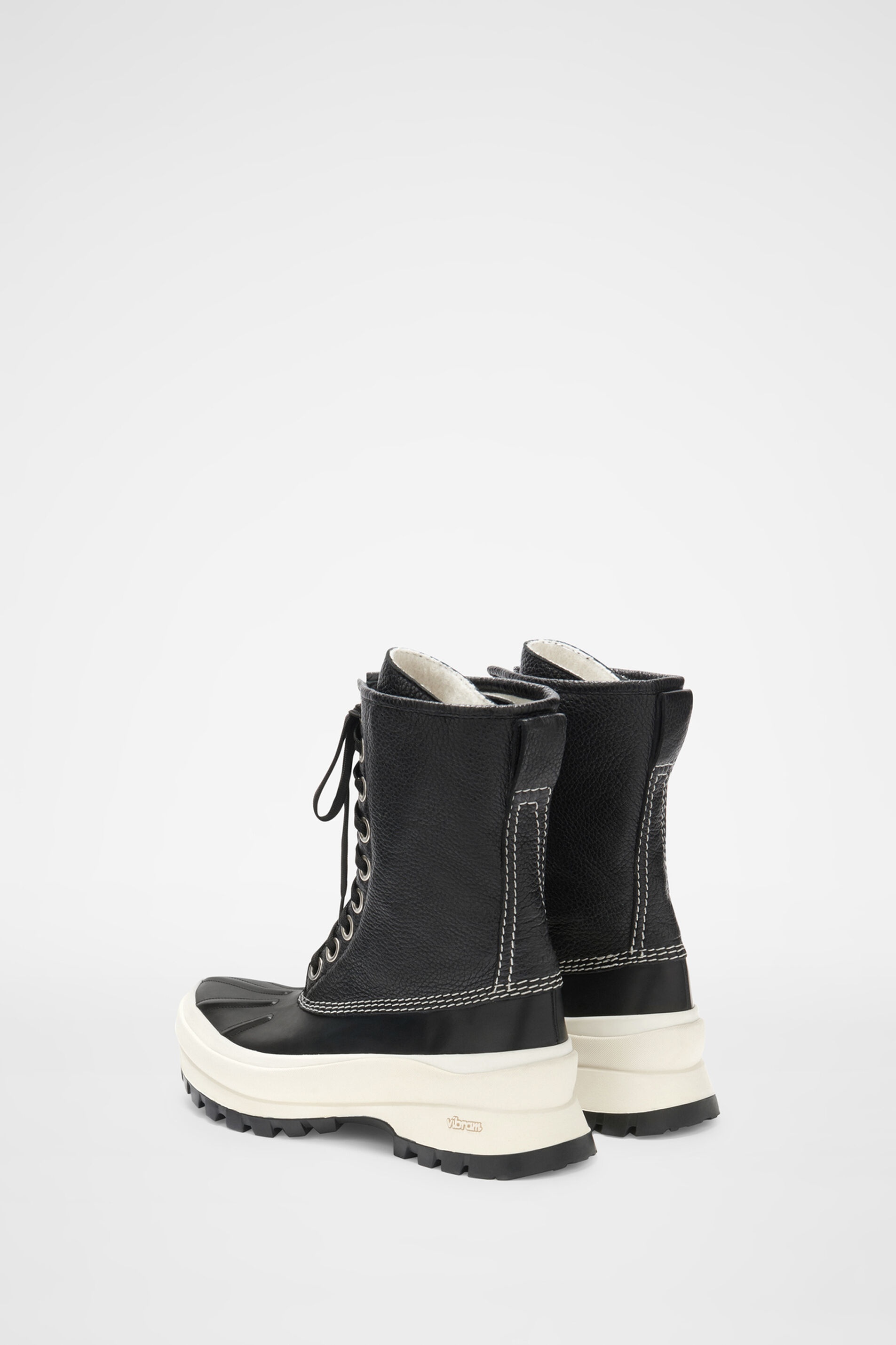 Lace-up Hiking Boots - 4