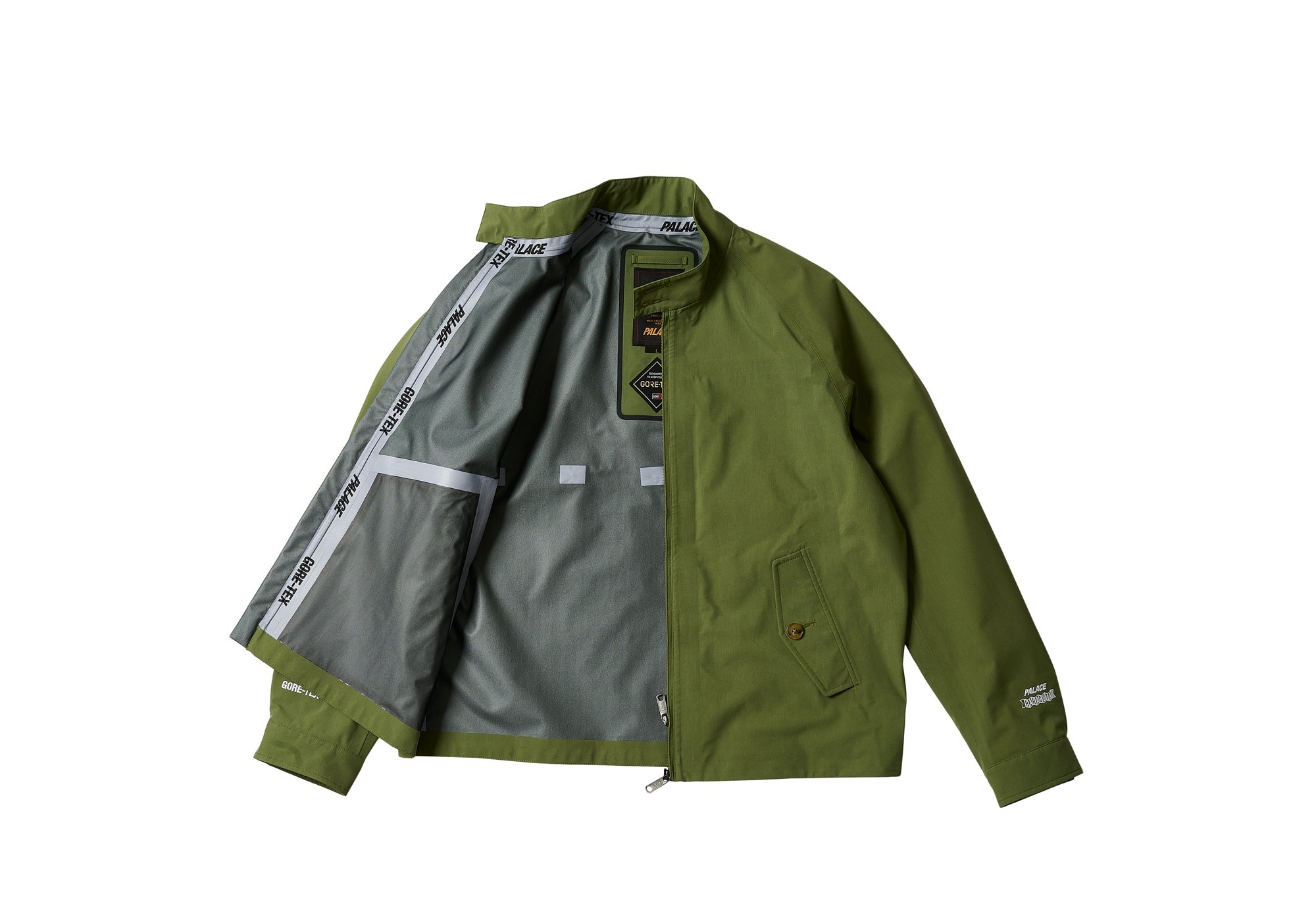 PALACE PALACE BARACUTA GORE-TEX G4 JACKET OLIVE | REVERSIBLE