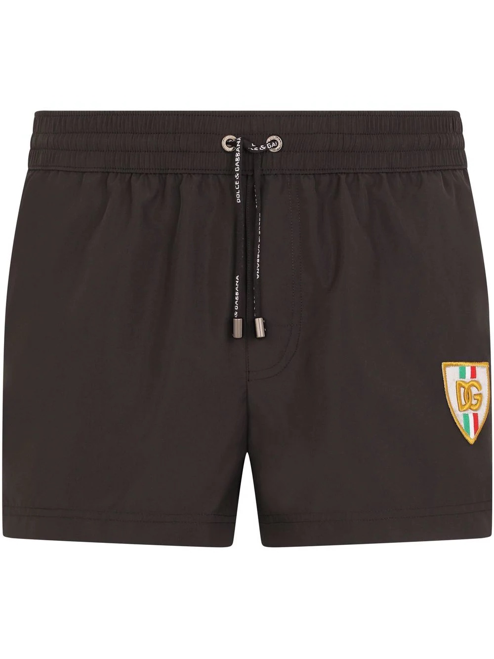 side-stripe logo swimming shorts - 1