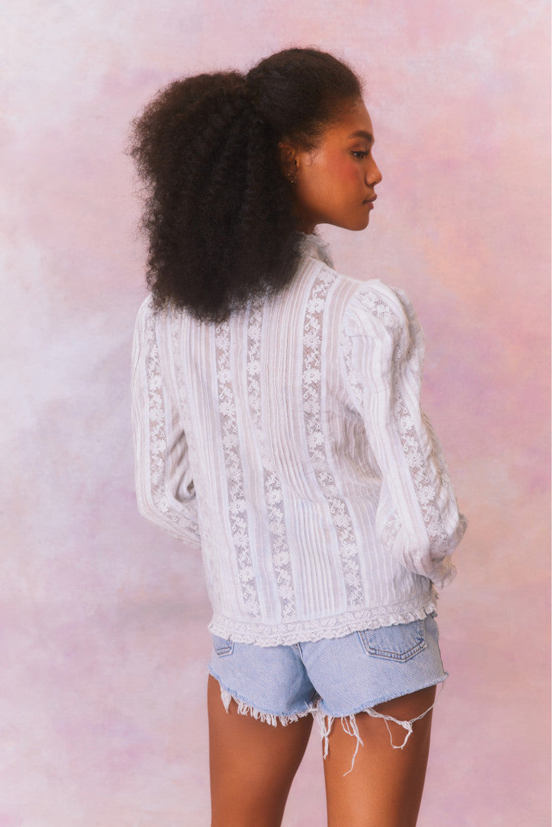 Jacque Cotton Blouse Top 5