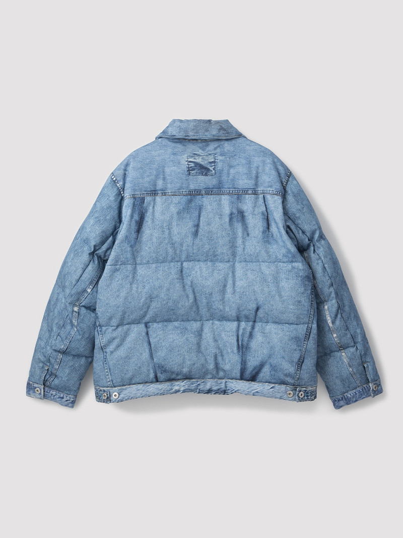 Ambush DIGITAL PRINT DENIM PUFFER JACKET outlook
