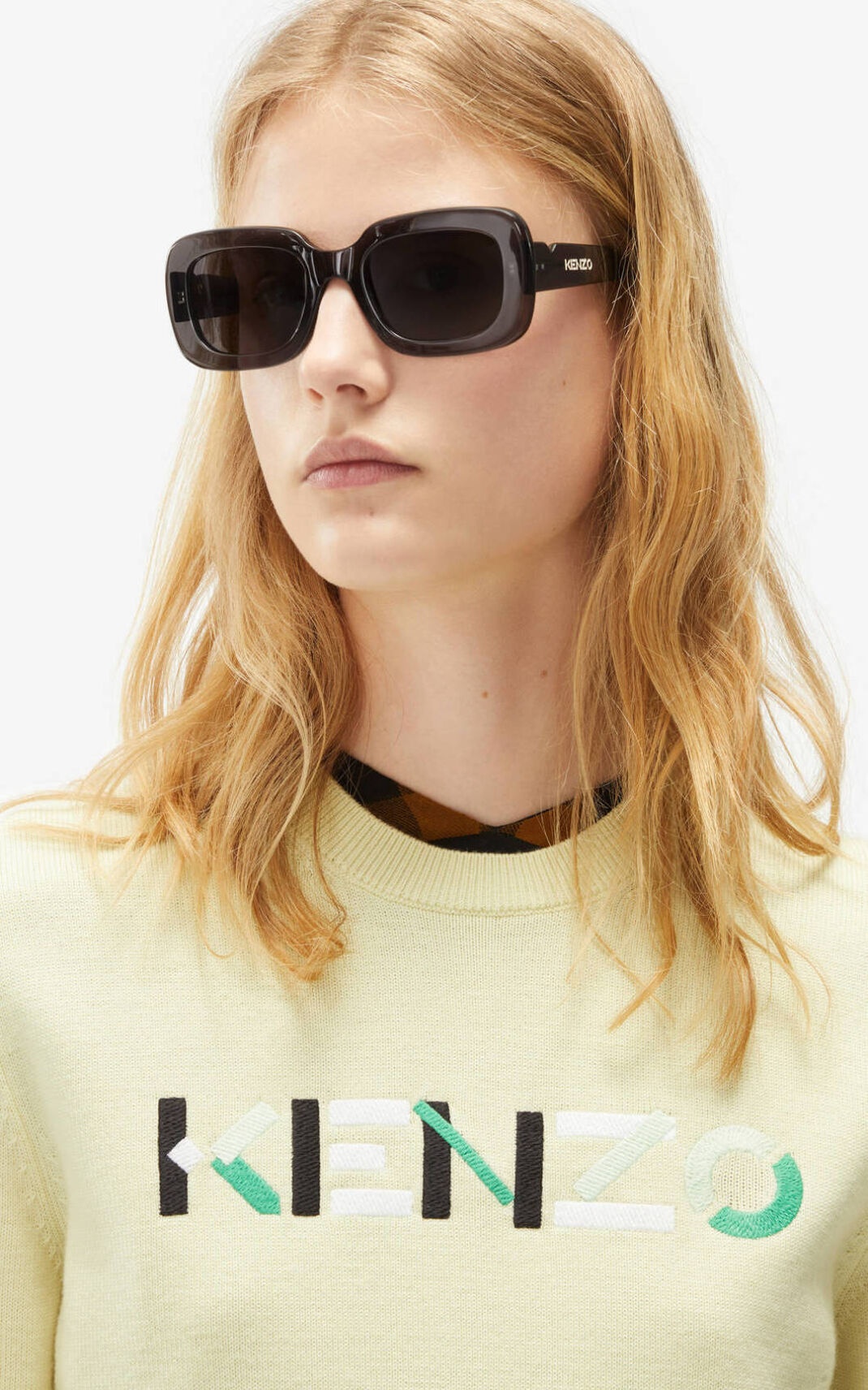 KENZO logo merino wool jumper - 3