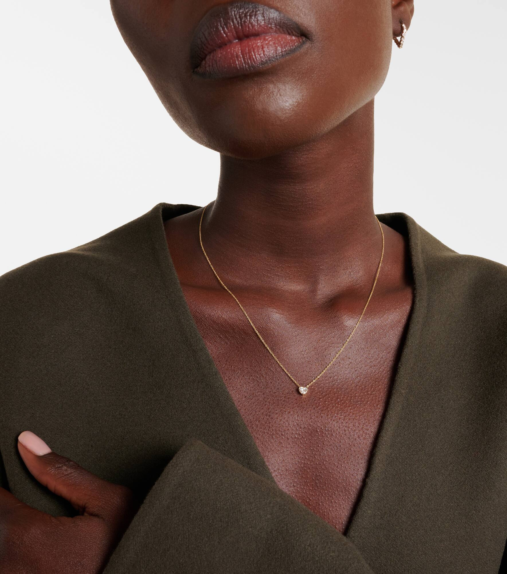 Orangerie de Coeur 18kt gold necklace with diamonds - 2