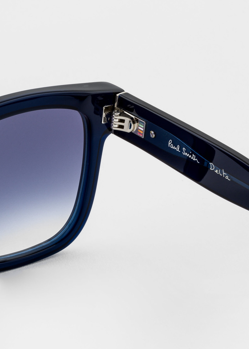 Crystal Blue 'Delta' Sunglasses 3