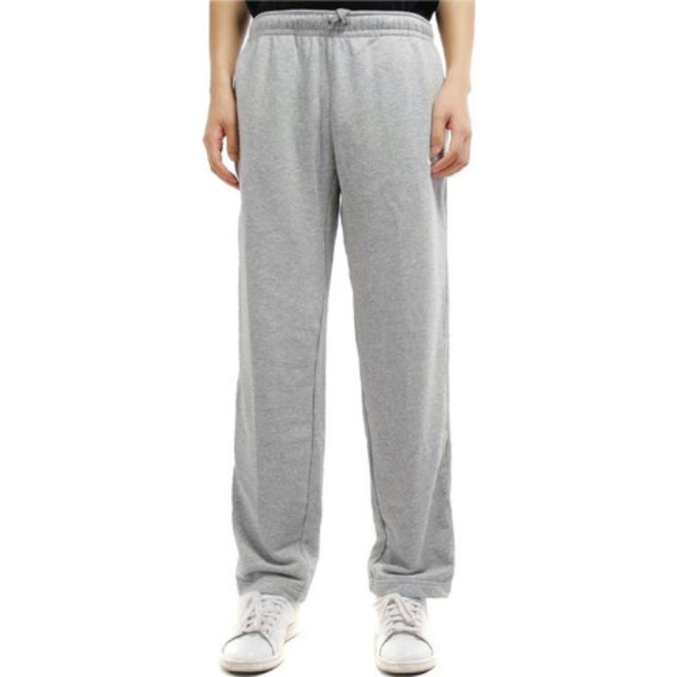 Nike logo drawing rope stright pants 'Grey' 804400-063 - 3