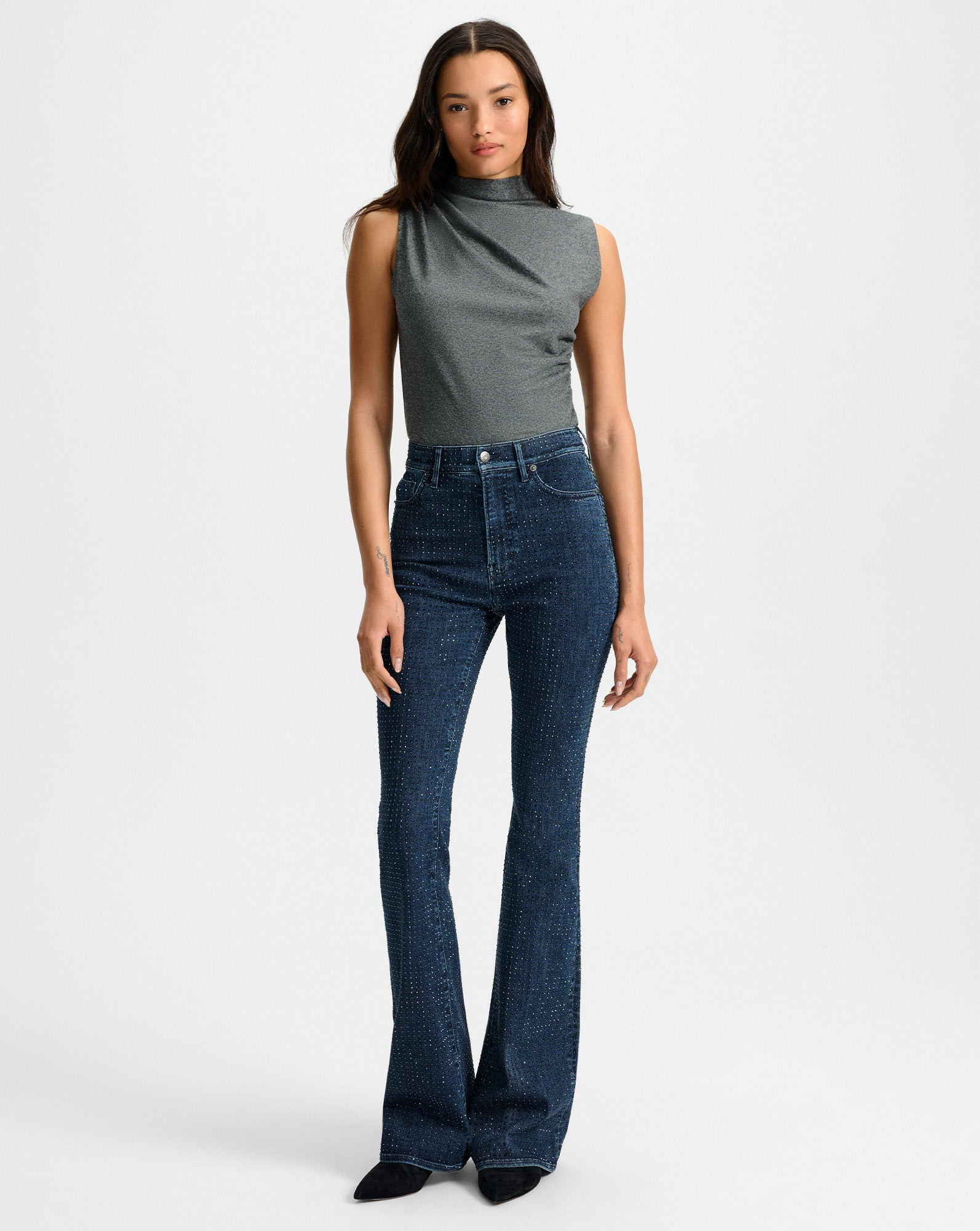 MYLIE MOCK-NECK TANK TOP - 3