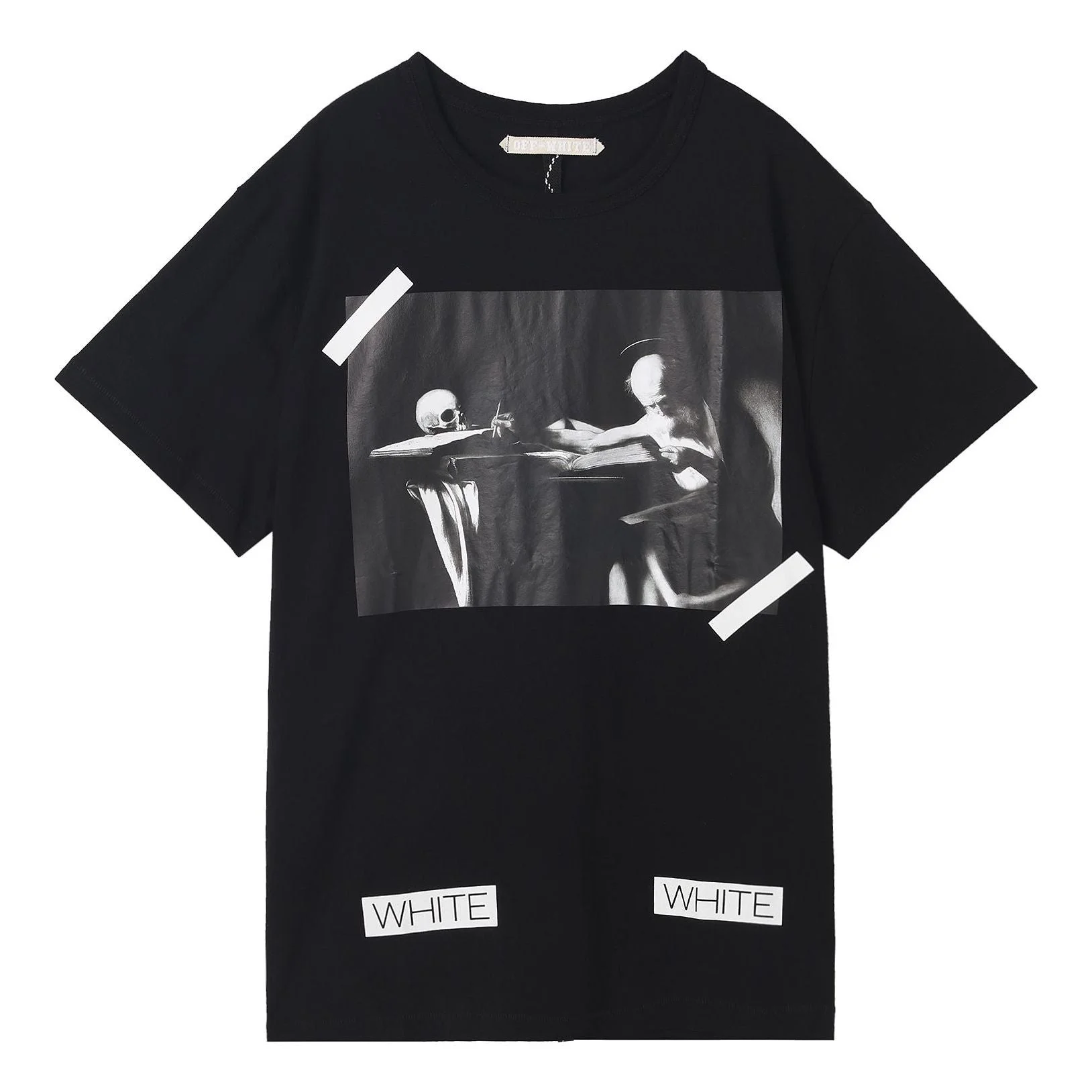 Off-White Caravaggio T-Shirt 'Black White' AU1001-03-05 - 1
