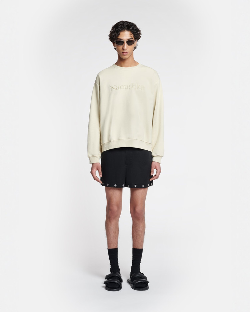 Nanushka Cotton-Fleece Sweatshirt outlook