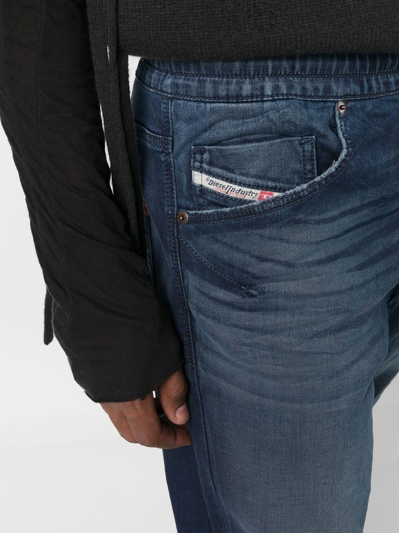 drop-crotch tapered jeans 5