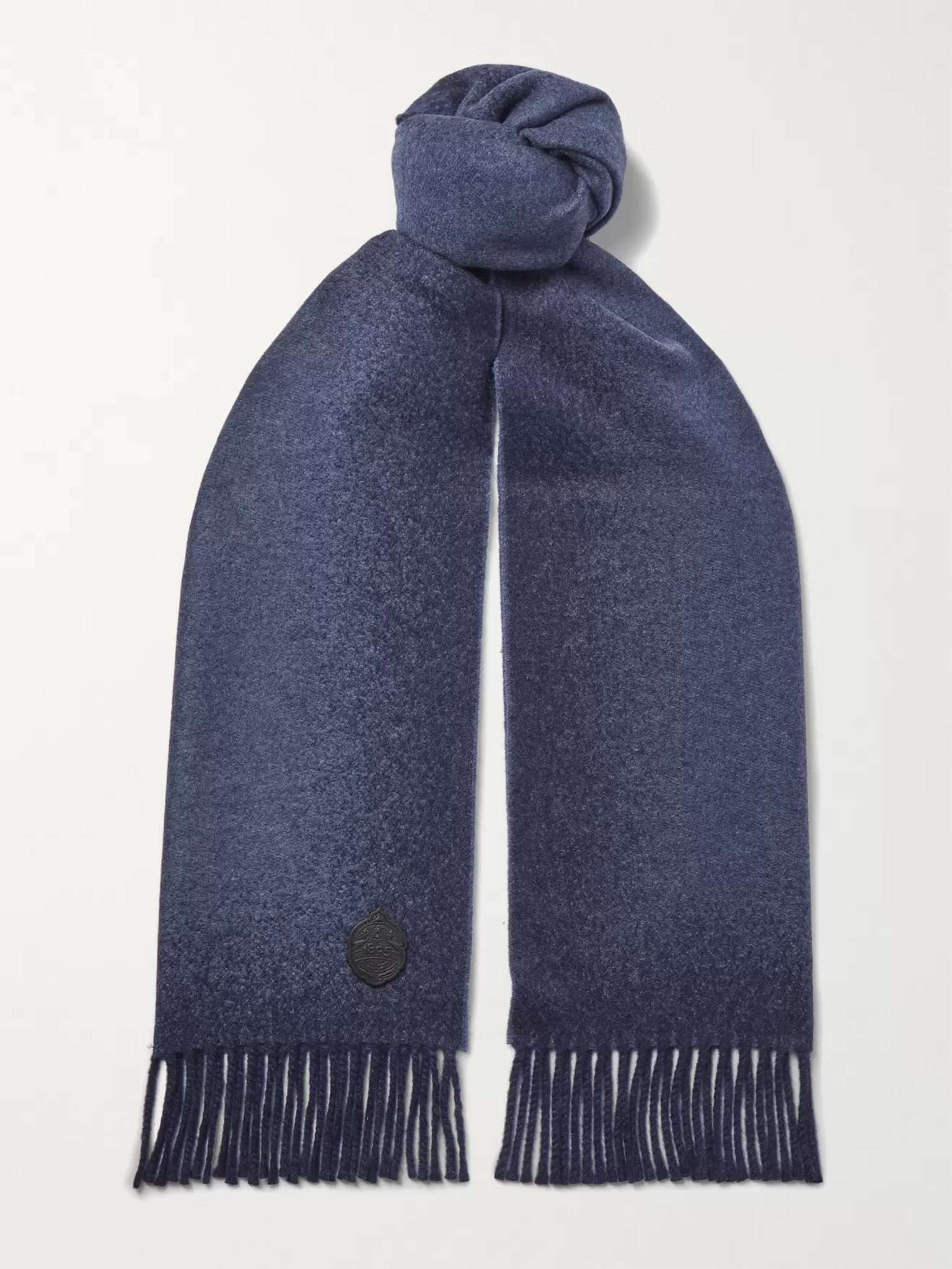 Fringed Cashmere Scarf - 1