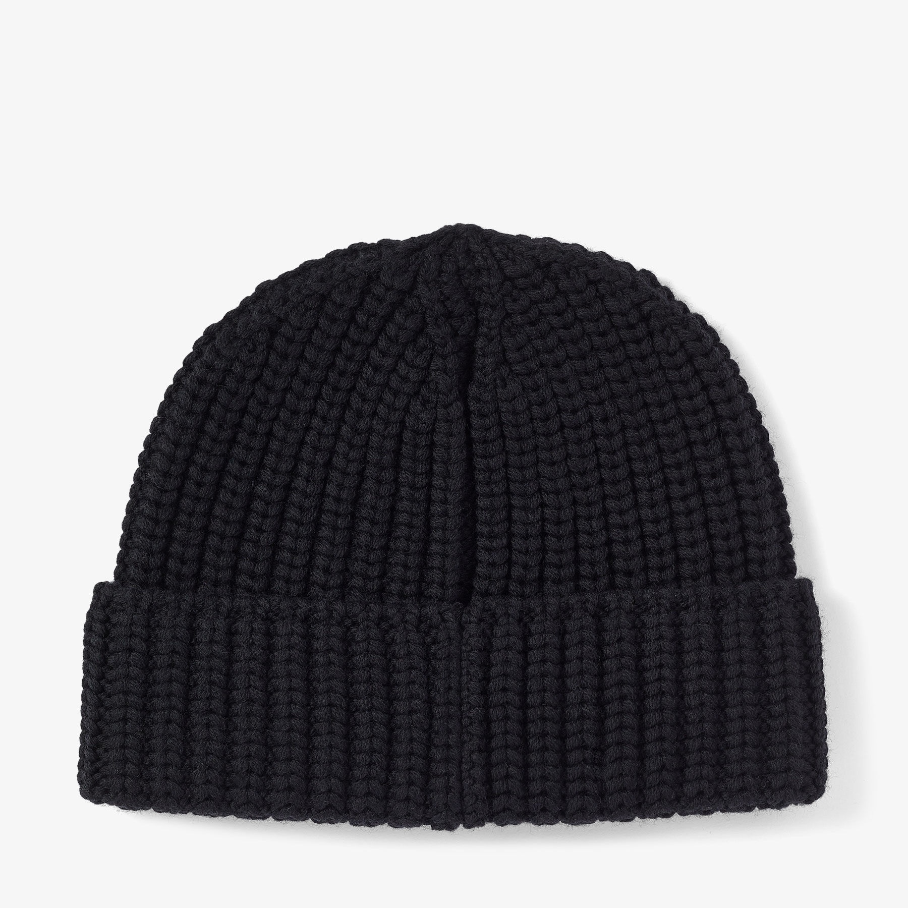 Yuki
Black Cashwool Knit Hat - 2