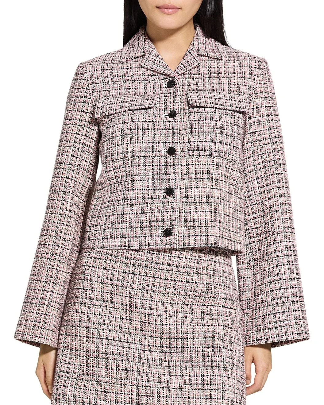 Theory Patch Crop Jacket - 1