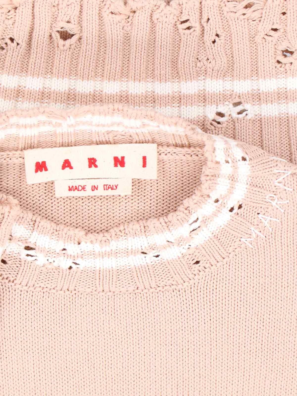 CROP CREW NECK SWEATER - 3