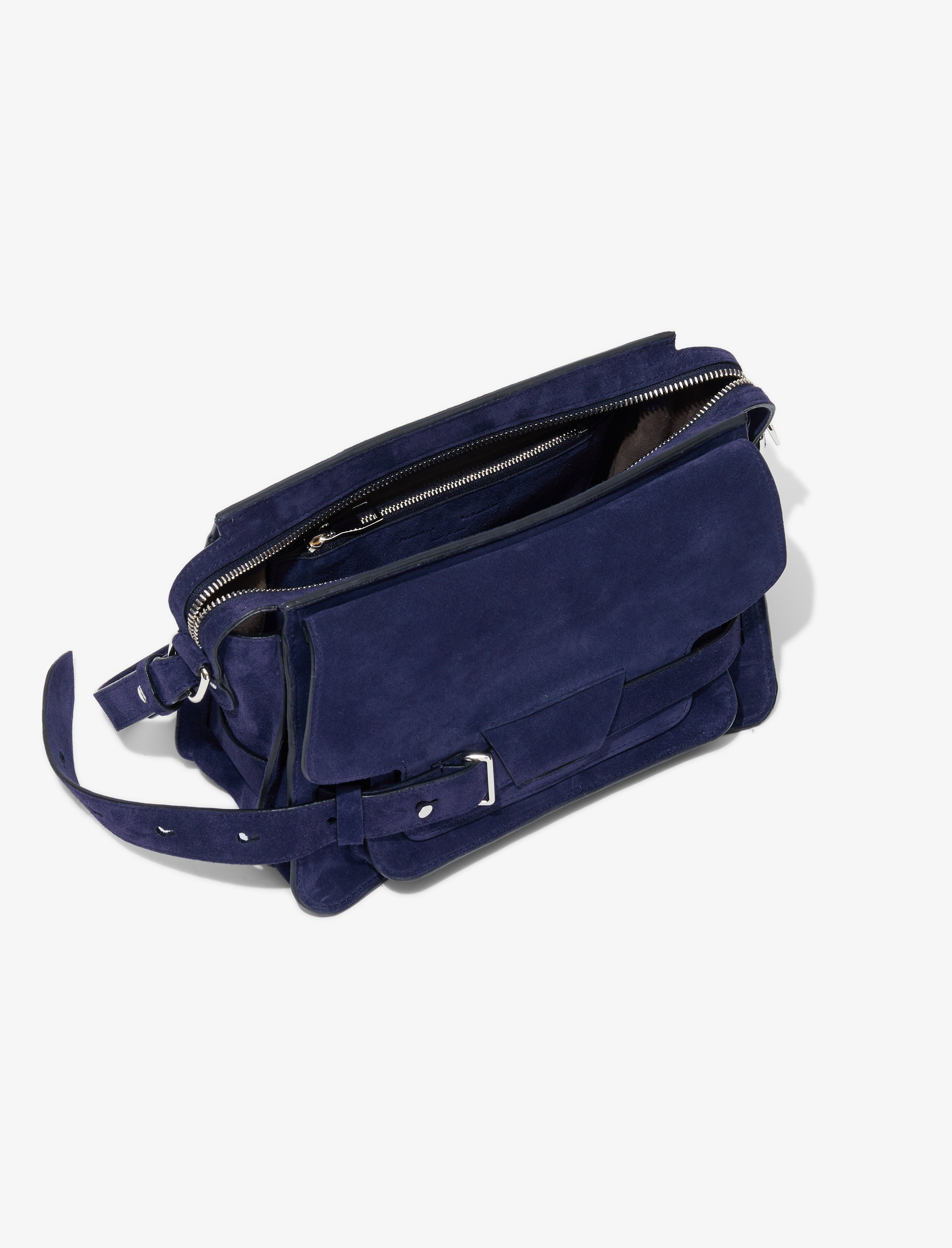 Beacon Saddle Bag in Suede - 5