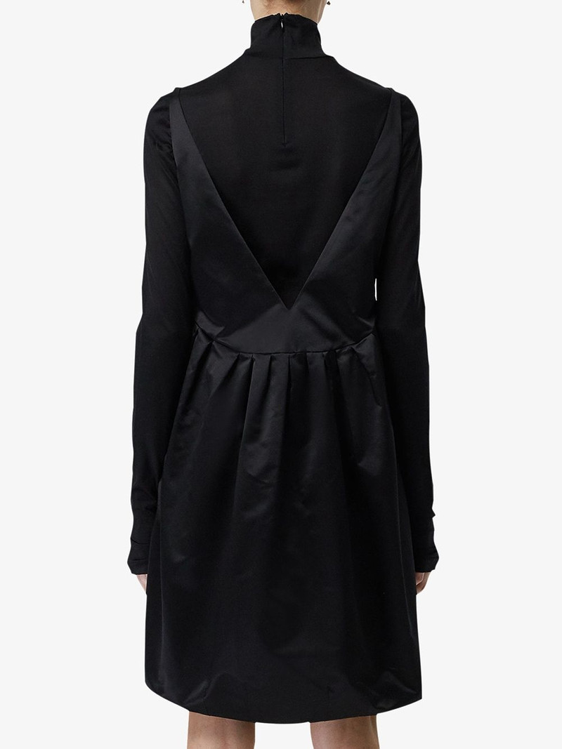 Duchess Satin Bubble Hem Dress 4