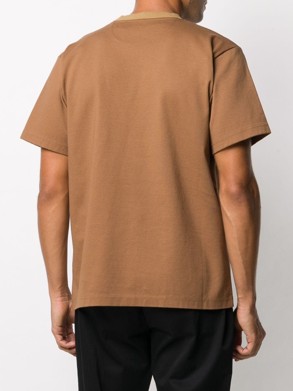 chest pocket crew neck T-shirt - 4