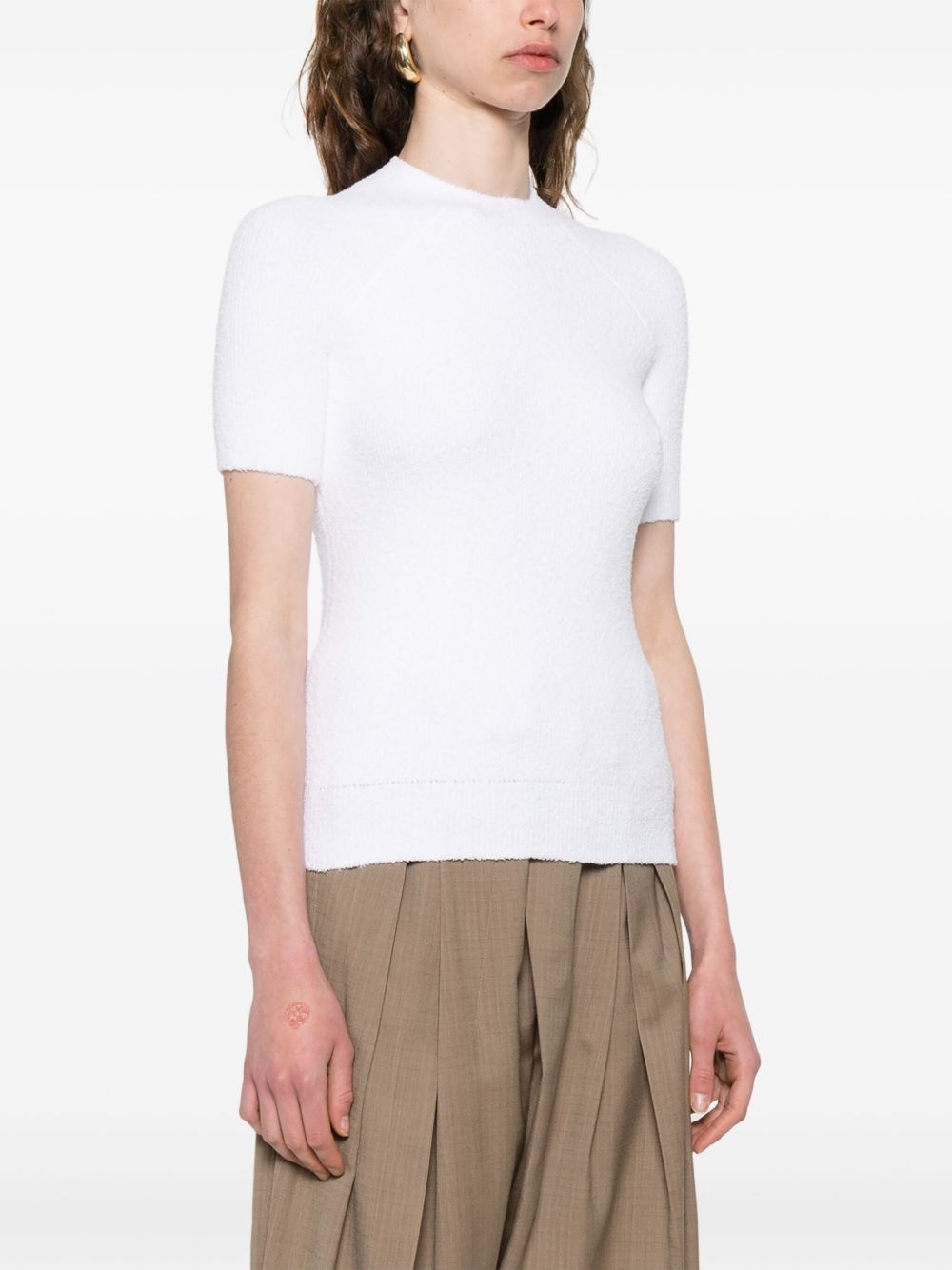 terry knit T-shirt - 3