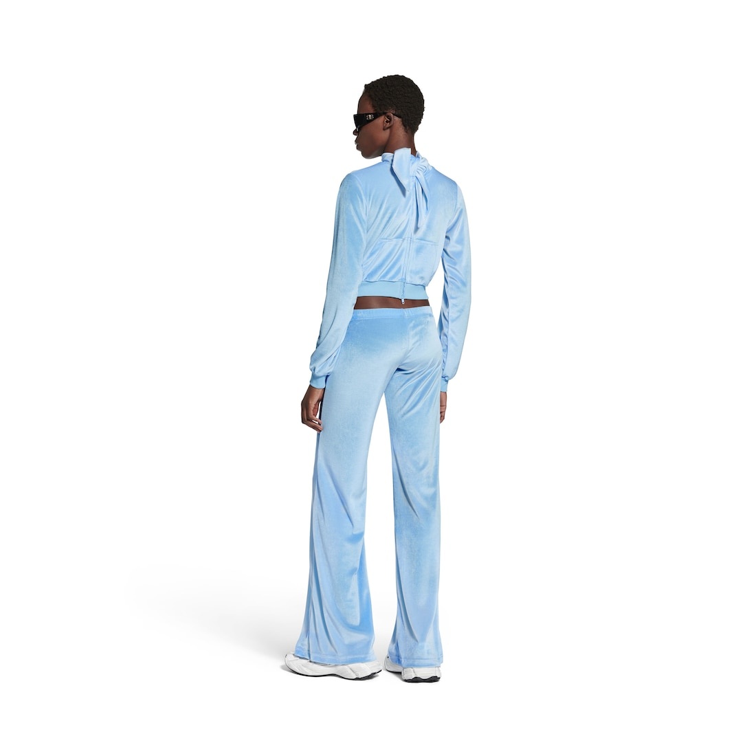 Women's Sweatpants in Sky Blue - 4