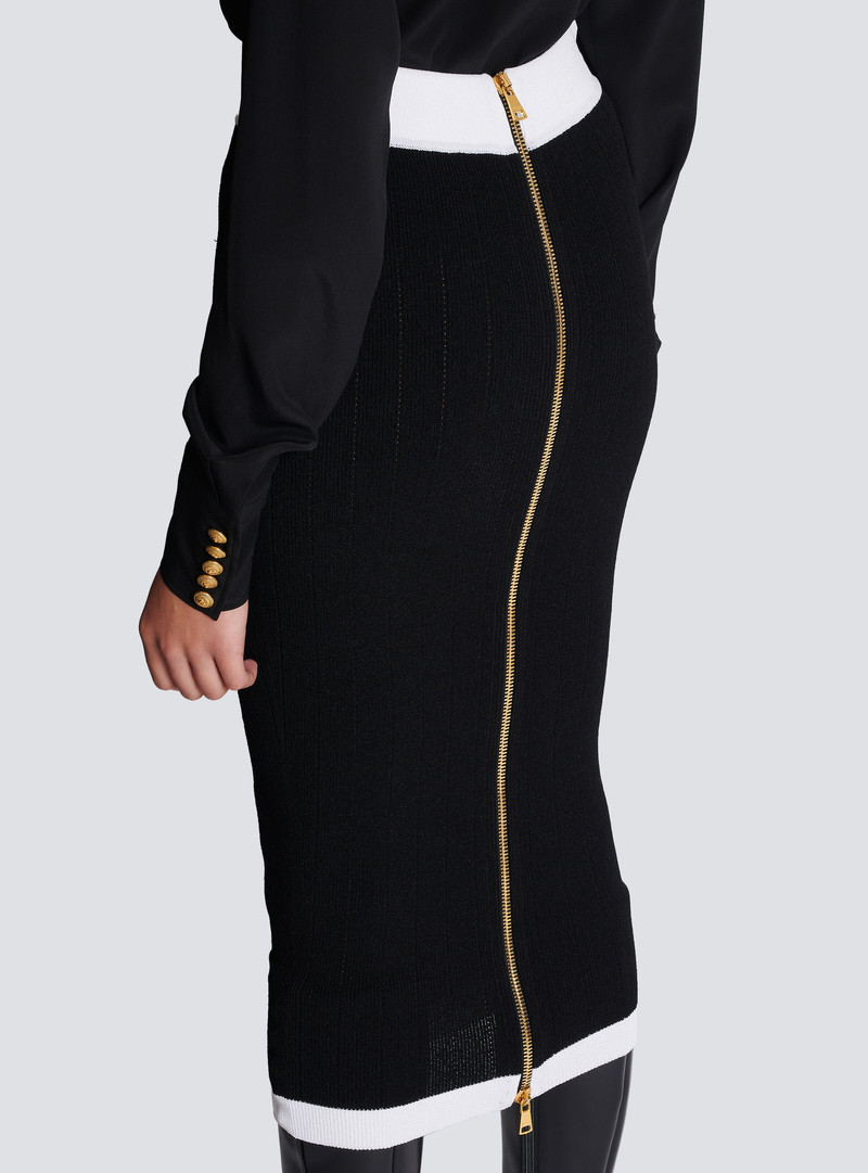 Midi knit skirt 6