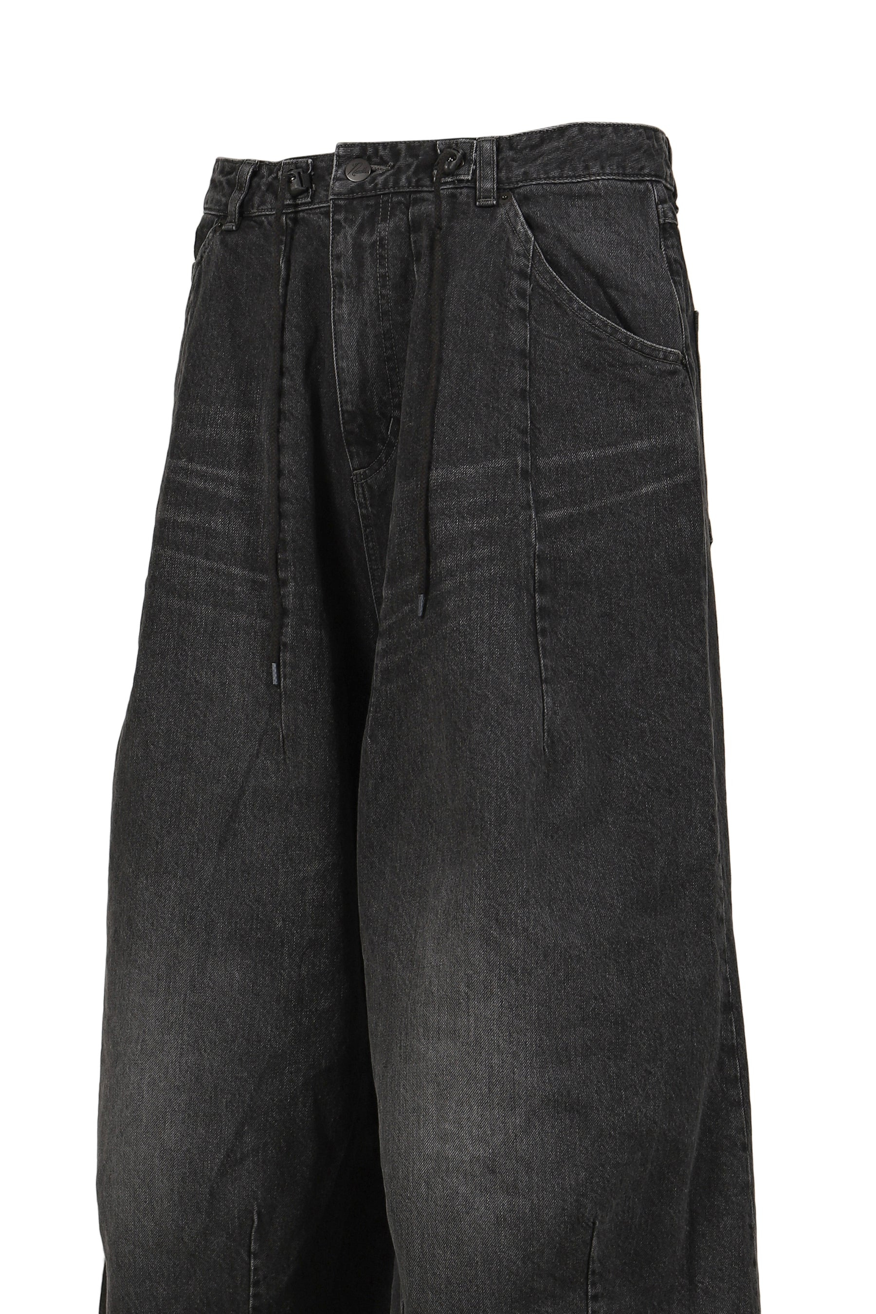 H.D. BUGGY JEAN - 12OZ DENIM / BLK - 8