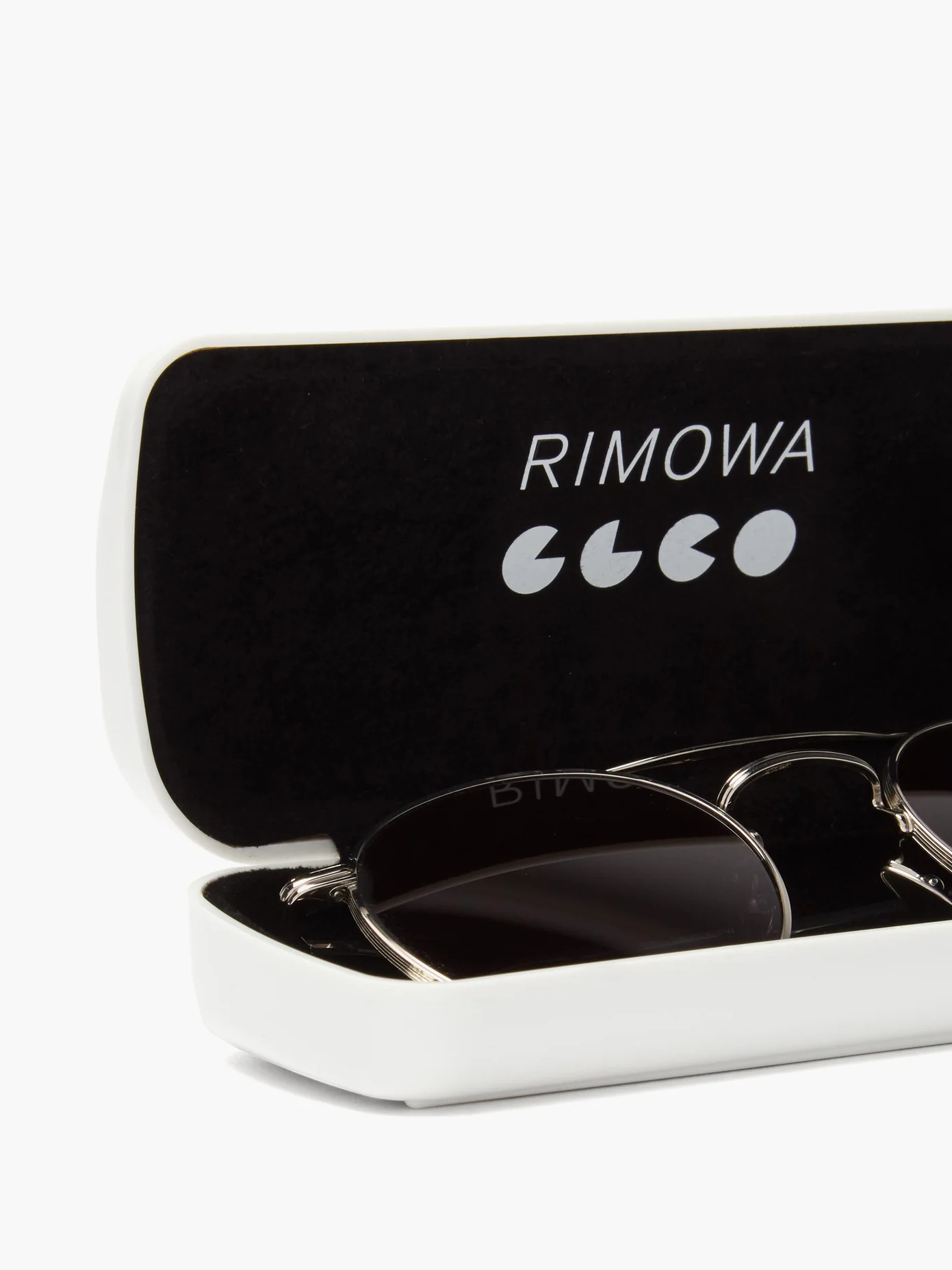 RIMOWA x GLCO round metal sunglasses - 5