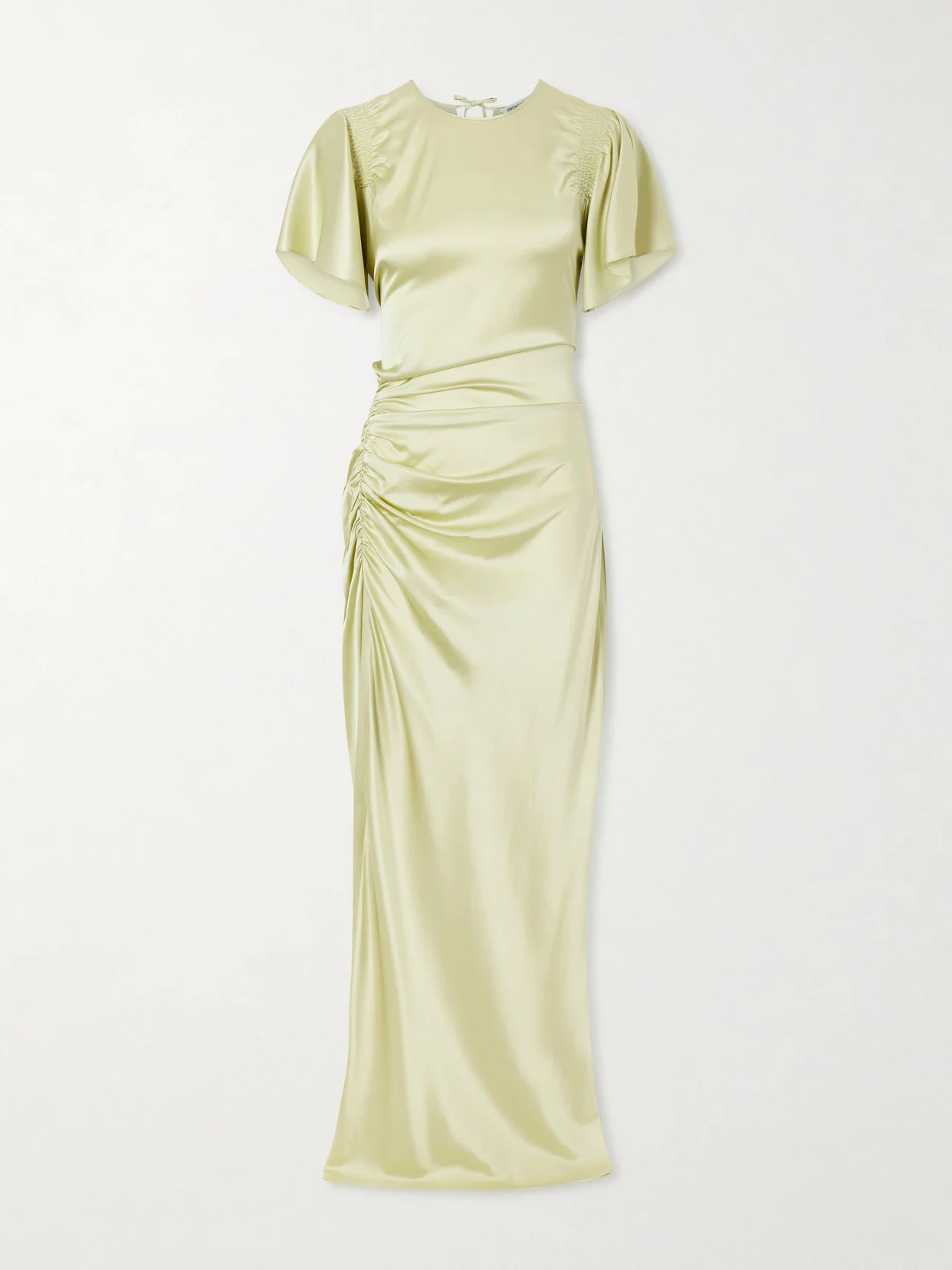 Silk-blend Satin Gown - 1