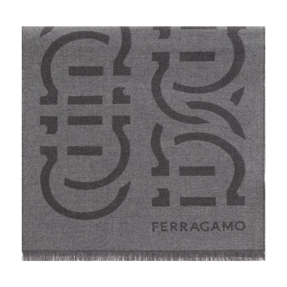 SCARF WITH LOGO - 1