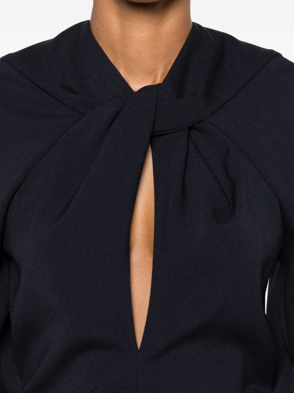 long-sleeved blouse - 5