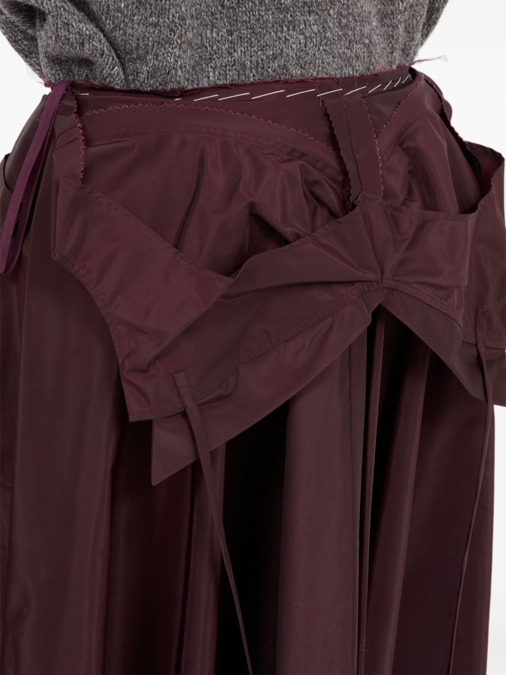 A-line midi skirt - 7