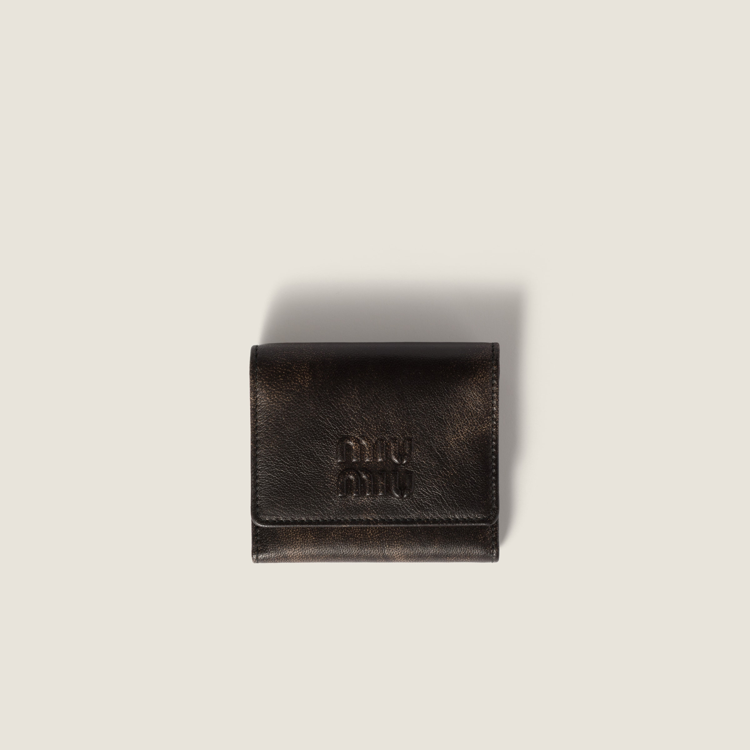 Small nappa leather wallet - 1