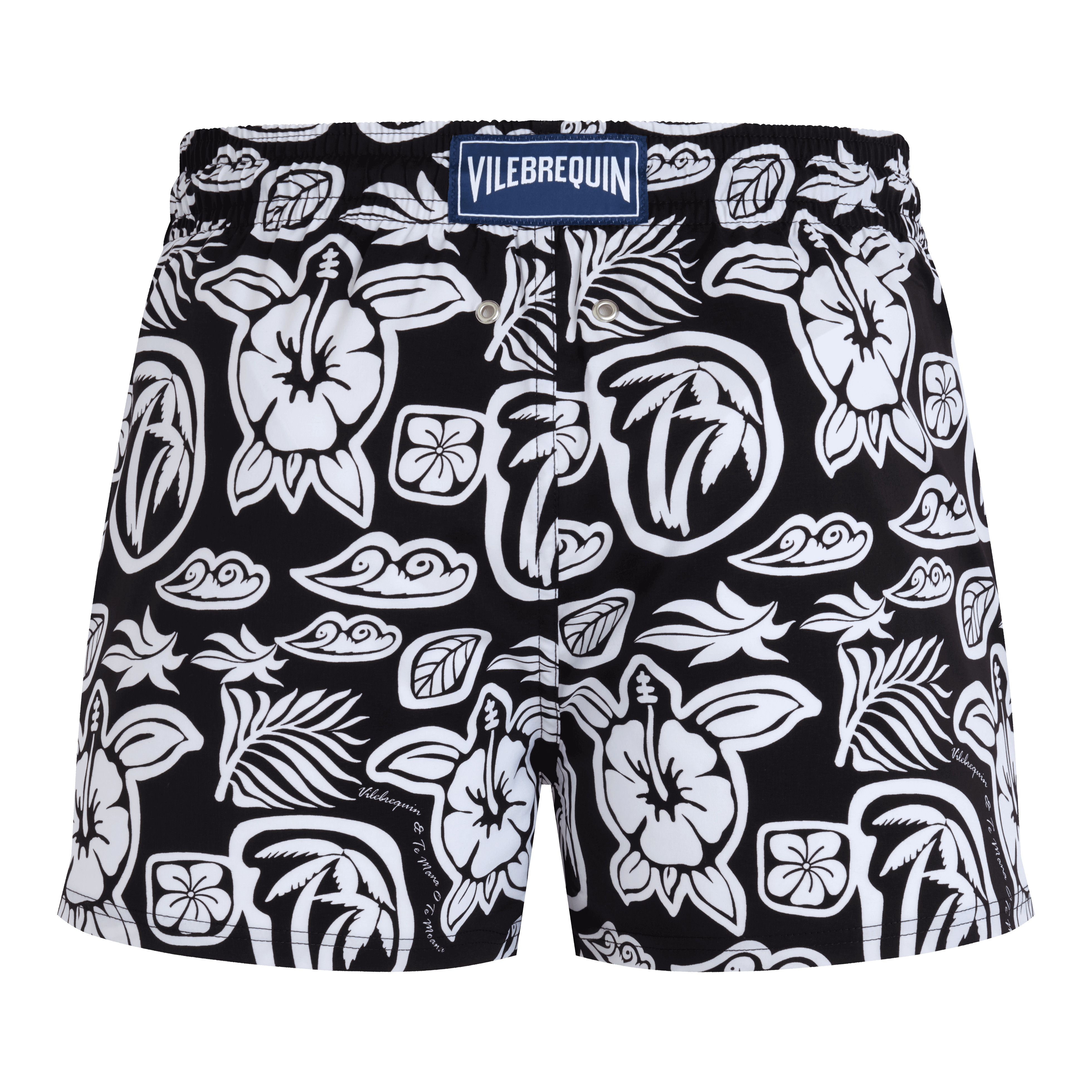 Men Short Swim Trunks Tahiti Turtles - 2