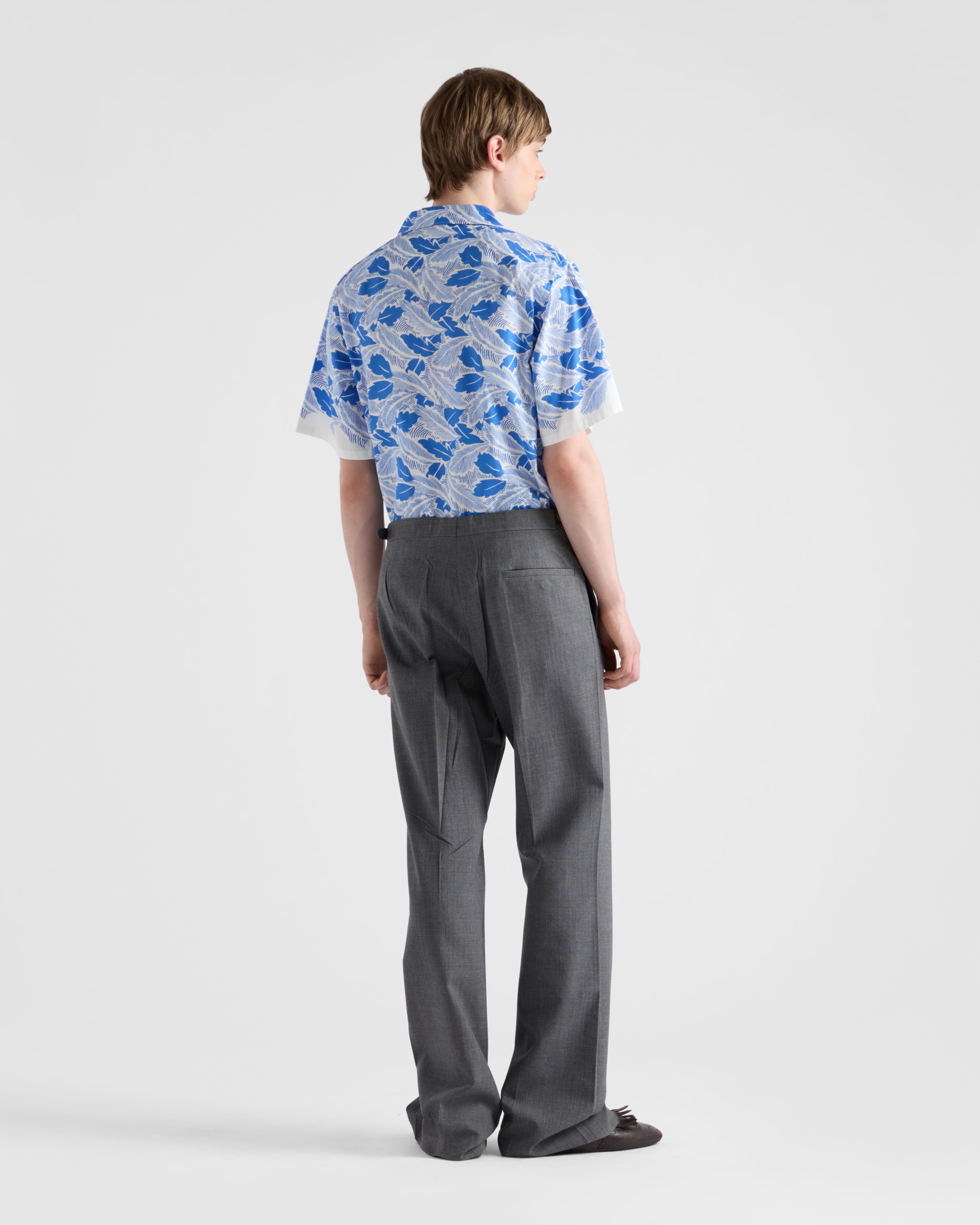 Short-sleeved cotton shirt - 5