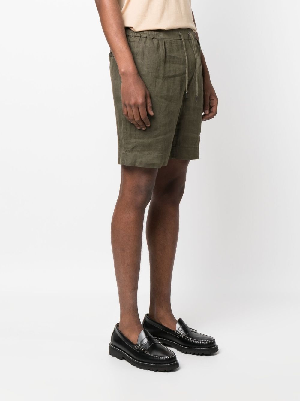 Dorset drawstring linen shorts - 3