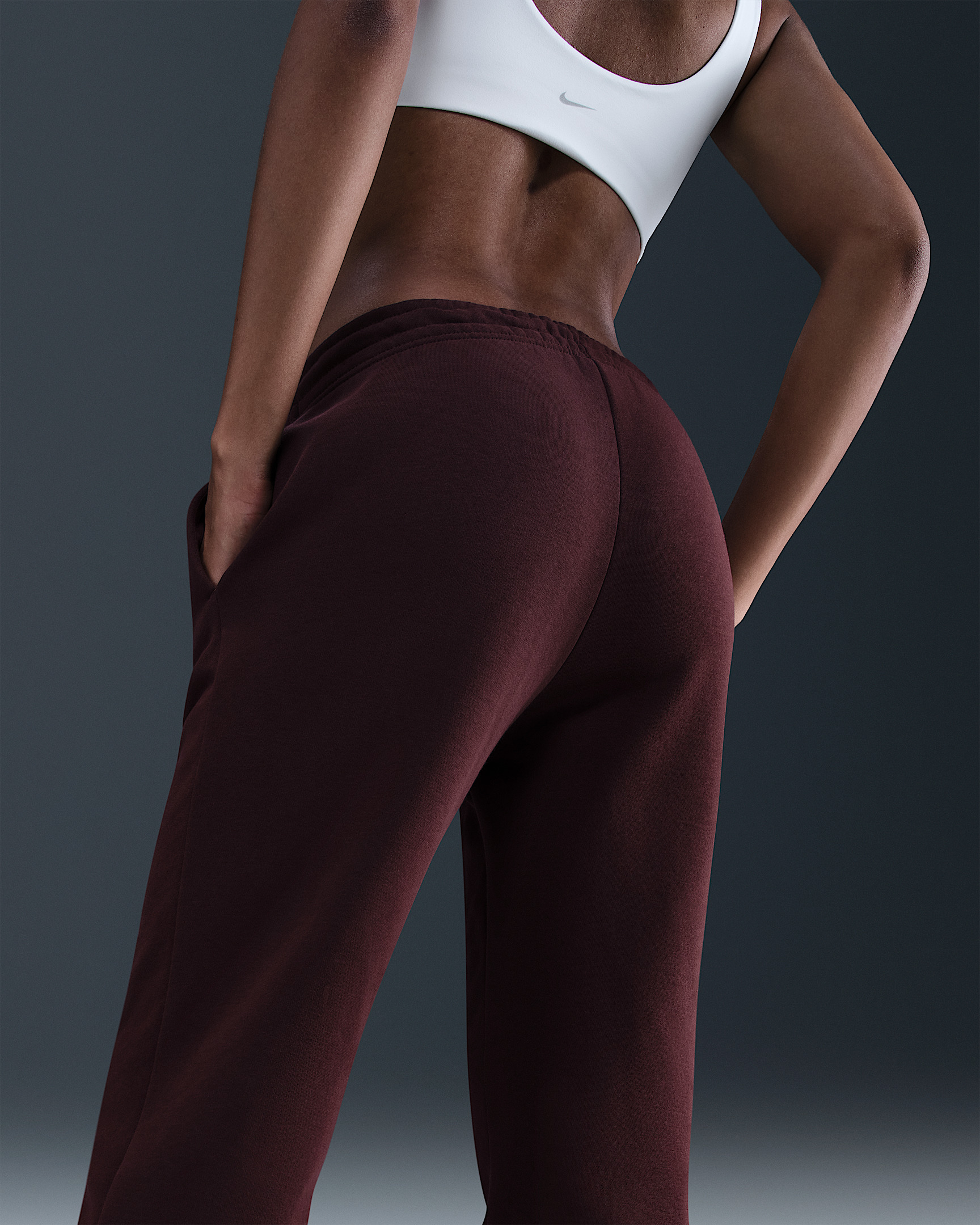 Nike Sportswear Phoenix Fleece Women's Mid-Rise Open-Hem Pants - 3