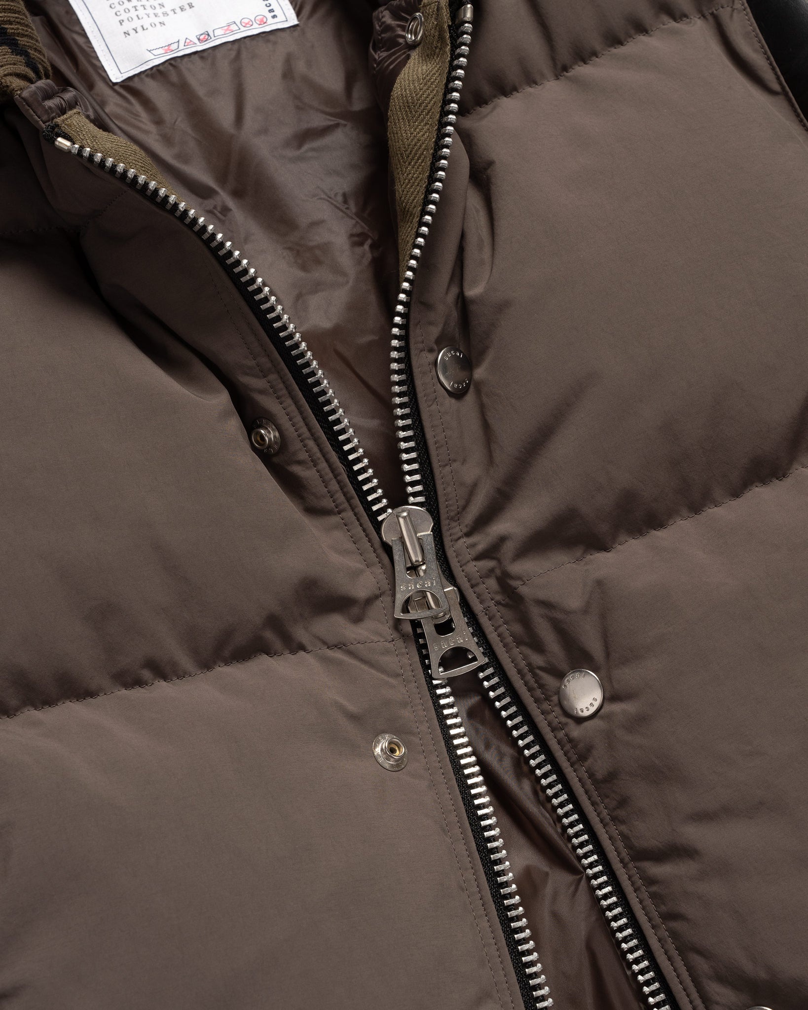 sacai Padded Blouson (Type 02) Taupe | REVERSIBLE
