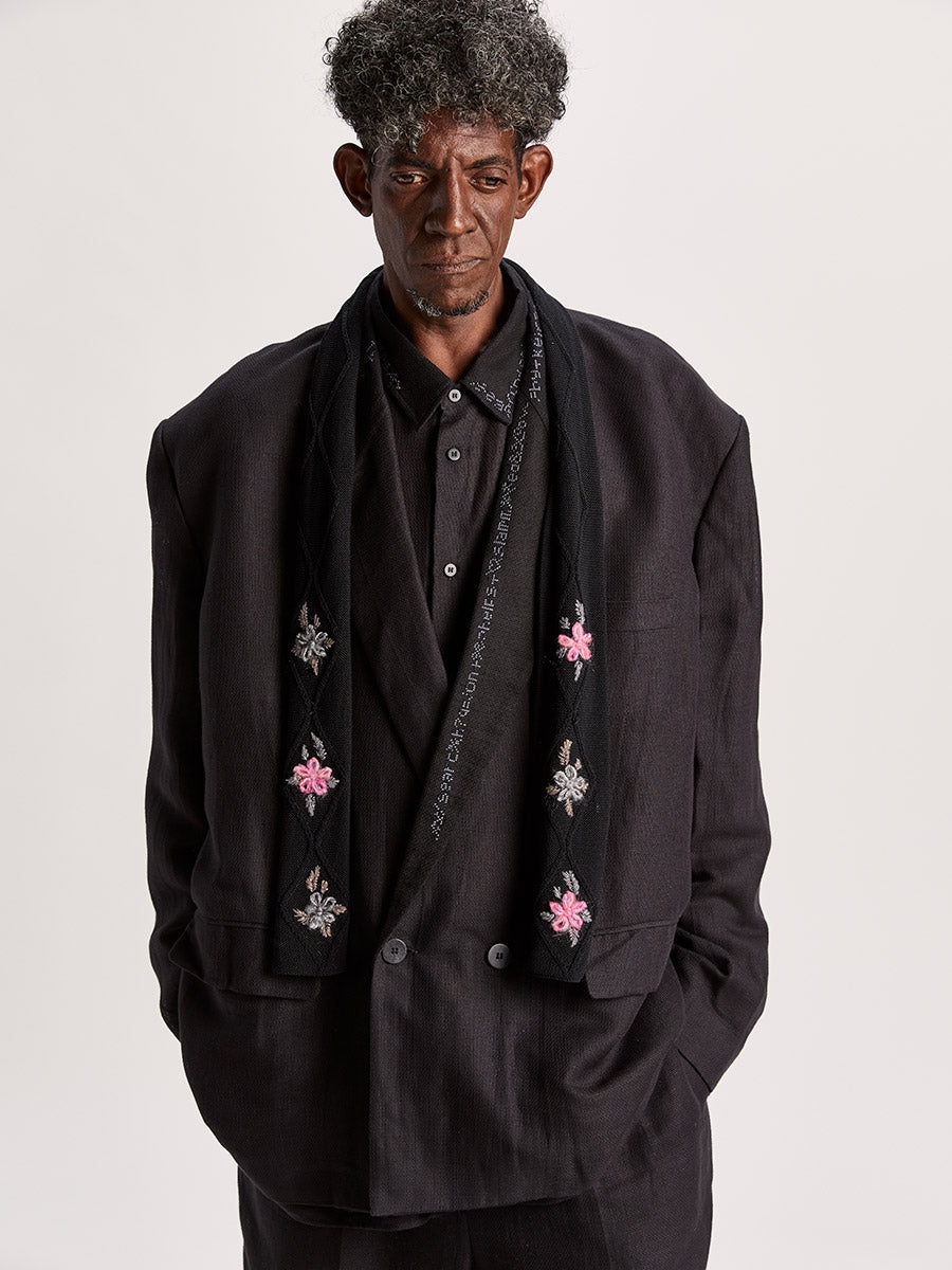 Cormagliano Scarf Black - 2