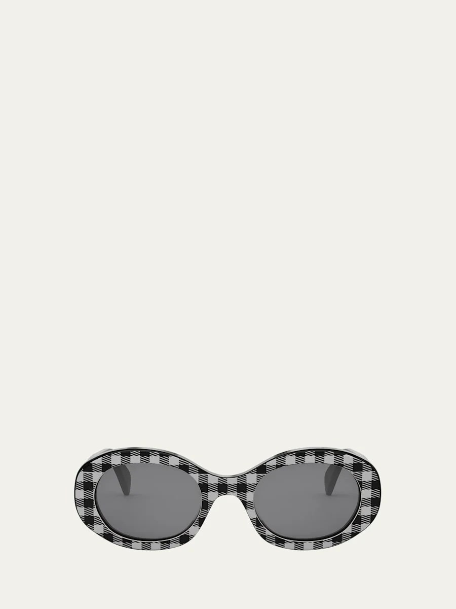 Triomphe Oval Sunglasses - 1