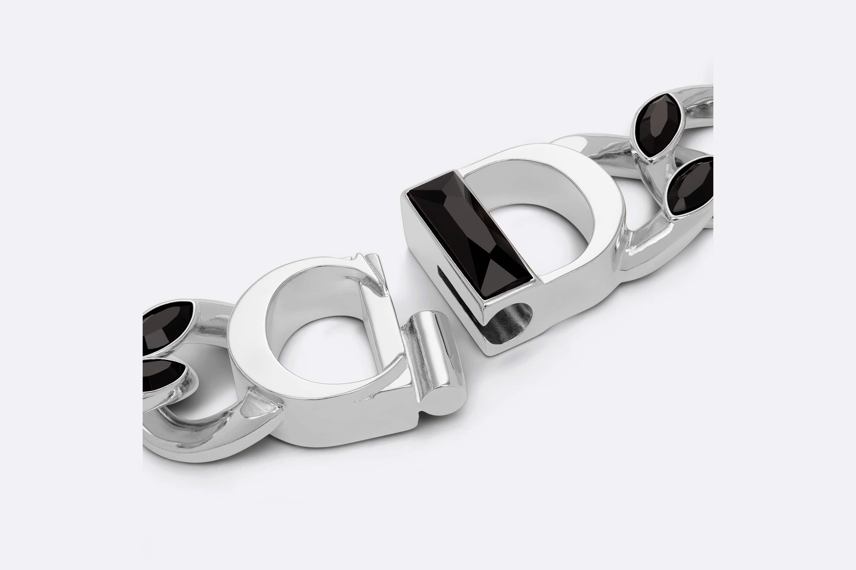 CD Icon Chain Link Necklace - 4