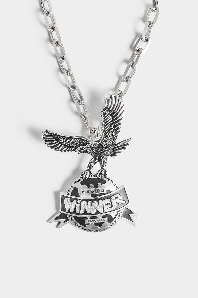 CHAIN ME EAGLE PENDANT NECKLACE - 2