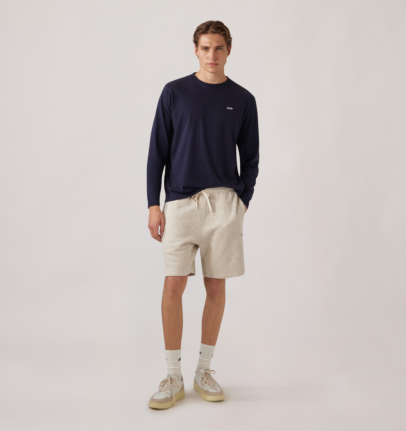 EMBROIDERED AUTRY LOGO SHORT MAN - 2