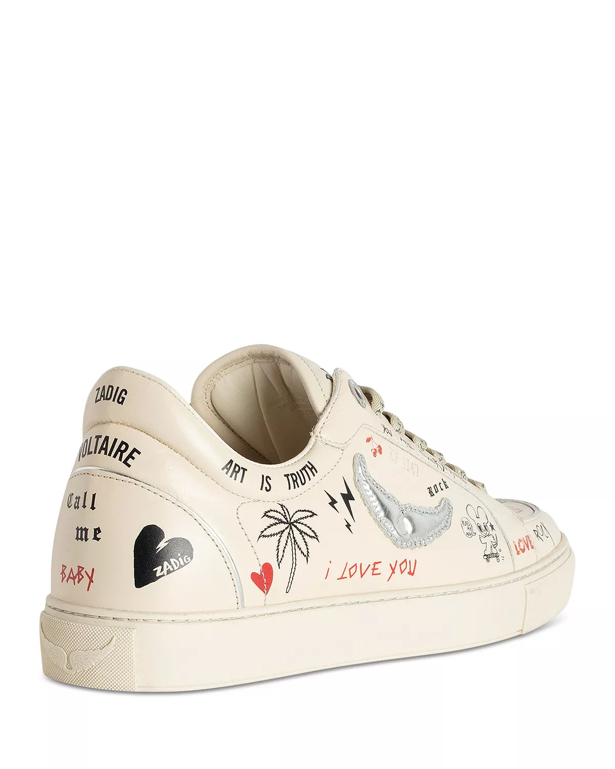 Women's Fly On Love Tag Sneakers - 5