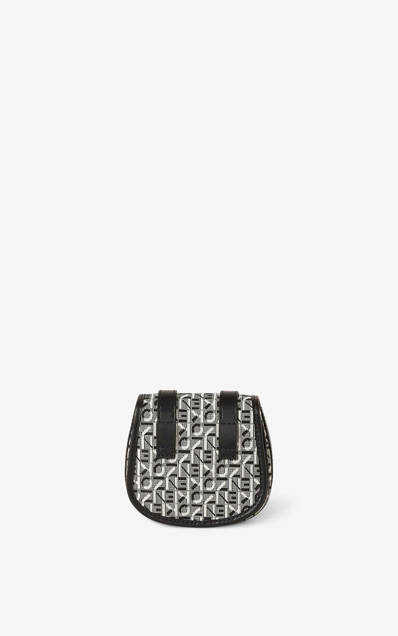 KENZO Courier mini jacquard messenger bag outlook