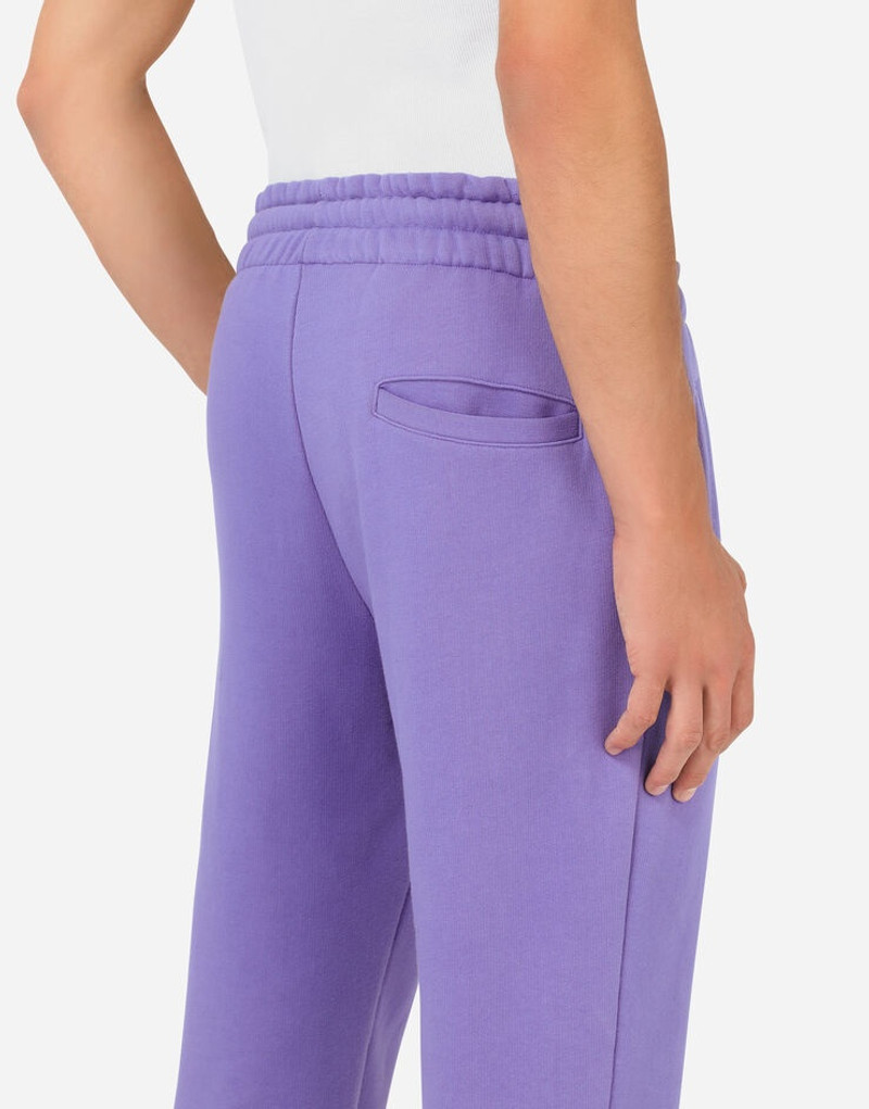 Jersey jogging pants with 3D print 5