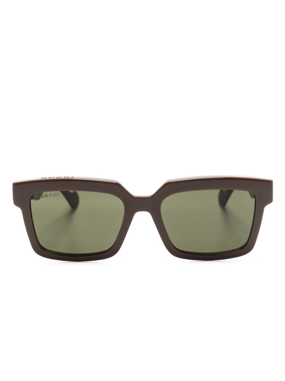 detachable-lenses square-frame sunglasses - 1