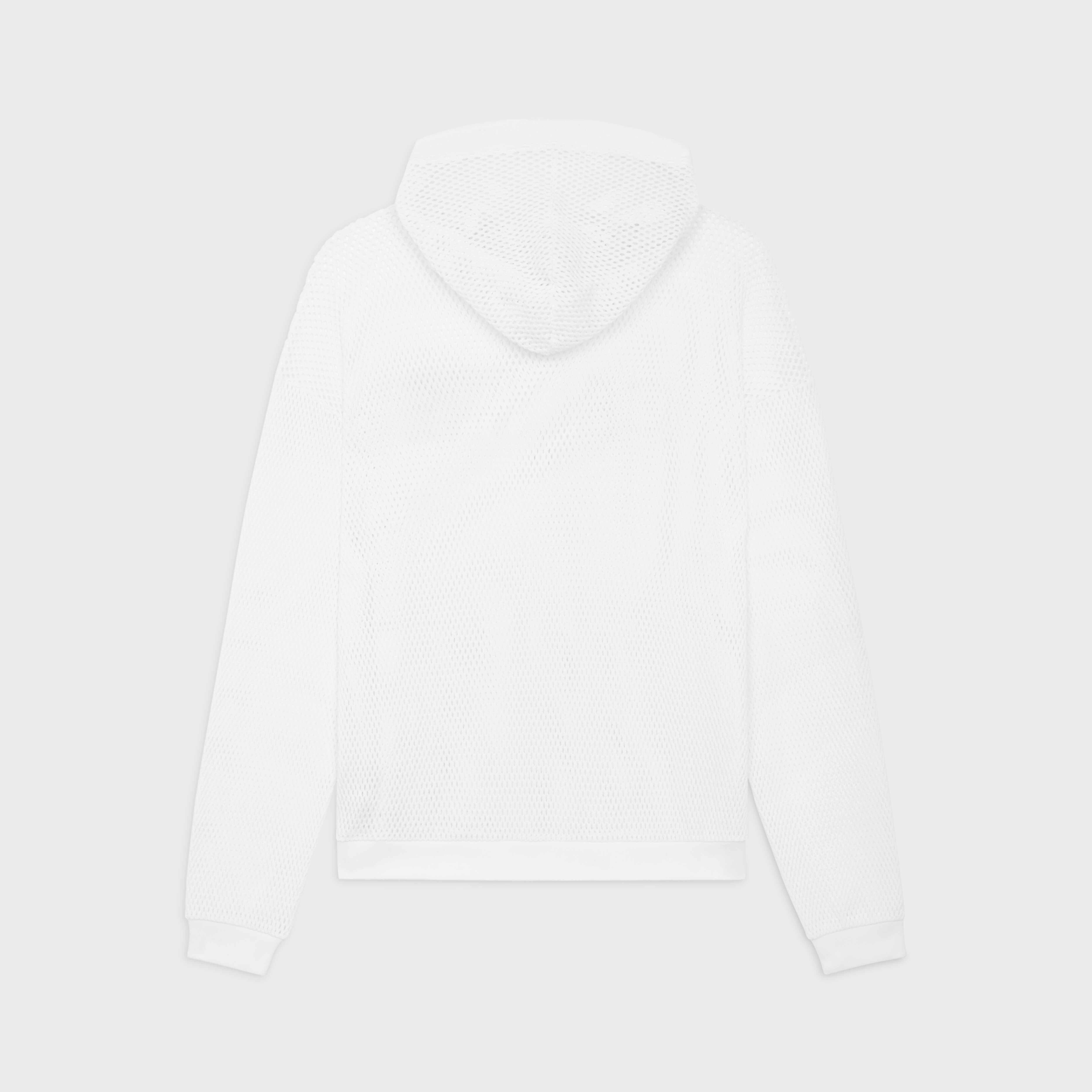 LOOSE CELINE HOODIE IN COTTON MESH - 2